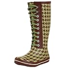 dav Women's Lace Up Rain Boot