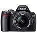 Nikon �f�W�^����჌�t�J���� D40 �����Y�L�b�g �u���b�N D40BLK