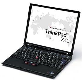 ThinkPad X40 PM758(1.5G)/512M/WXP-P