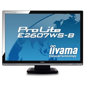 iiyama 25.5�C���`���C�h�t���f�B�X�v���C PLE2607WS�V���[�Y