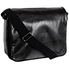 Ben Sherman Accessories Wet Look Messenger