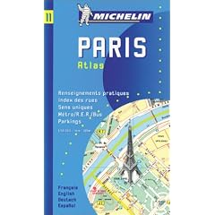 Michelin Paris Pocket Atlas (Michelin Maps: Paris Atlas (Map No 11))