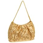 La Regale Zip Top Hobo Bead Handle