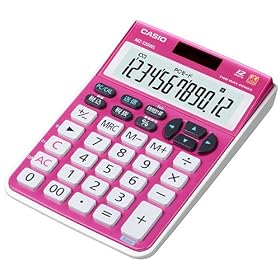CASIO ���C�����X�e���L�[�d�� �~�j�W���X�g�^�C�v �s���N MZ-120WL-PK-N 12��