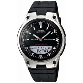 CASIO (�J�V�I) �r���v �X�^���_�[�h�E�H�b�` AW-80-1AJF �����Y