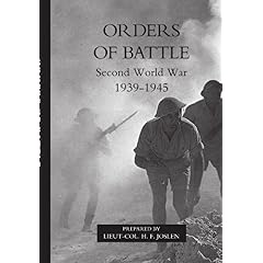 【クリックで詳細表示】Orders of Battle： Second World War 1939-45： H.F. Joslen： 洋書