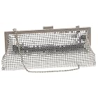 La Regale Mesh Slim Frame Clutch