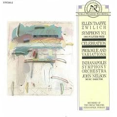 Zwilich: Symphony No. 1 / Celebration / Prologue & Variations