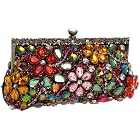 La Regale Jeweled Beaded Clutch