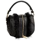 Badgley Mischka Micol Croco Small Shoulder