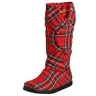 Sugar Pin Party Tartan Plaid Boot