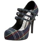 Harajuku Lovers Women's Airlie Plaid Mary Jane Pump