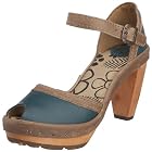 Fly London Curl Peep-Toe Heel