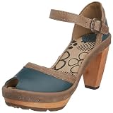 Fly London Curl Peep-Toe Heel