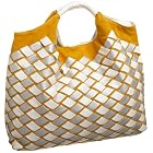 SR SQUARED by Sondra Roberts Woven Satchel