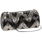Whiting & Davis 4060 Chevron Jelly Roll Clutch