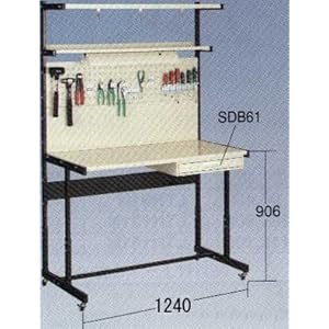 【クリックで詳細表示】OS(大阪製罐)：ラインテーブル 移動型 P型 LTH121PC [その他] [その他] [その他] [その他]