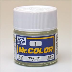 【クリックで詳細表示】Mr.カラー C1 ホワイト (白) 【HTRC 3】