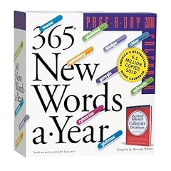 365 New Words-a-year 2008 Calendar