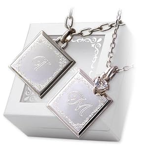 【クリックで詳細表示】THE KISS (ザ・キス) シルバーペアペンダント Men’s：R Lady’s：F YSPD702-YSPD701