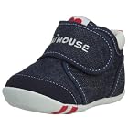 [ミキハウス] mikihouse ミキロゴ キャンバスファーストシューズ