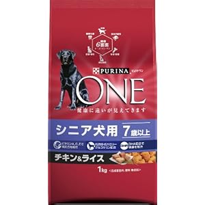 【クリックで詳細表示】ピュリナ ワン ドッグ シニア犬用7歳以上 1kg