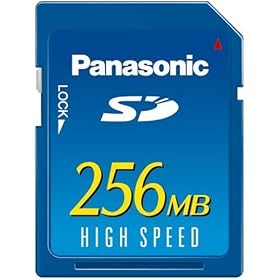 Panasonic SD�������[�J�[�h 256MB RP-SD256BJ1A