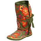 Sugar Women's Scrunchagami Paisley Park Flat