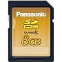 Panasonic SDHC�������[�J�[�h 8GB RP-SDV08GL1K