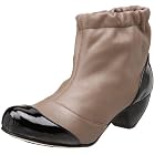 ALL BLACK Pat Toe Low Heel Bootie