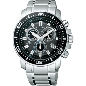 CITIZEN(シチズン) 腕時計 PROMASTER プロマスター Eco-Drive エコ・ドライブ 電波時計 クロノグラフ PMP56-3052 メンズ