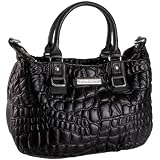 BCBGeneration Small Embossed Fabric Convertible Satchel