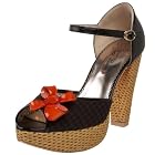 Poetic Licence Women's Quirky Peep-Toe Pump