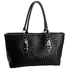 SR SQUARED by Sondra Roberts Woven Tote