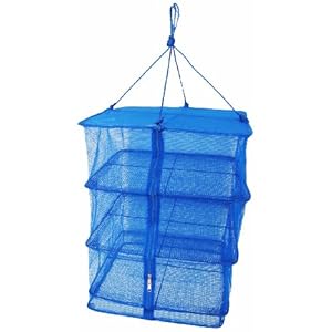 【クリックで詳細表示】テーラ 万能干しかご 3段 40×40cm