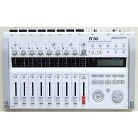 【クリックで詳細表示】ZOOM 8トラック同時録音16トラック同時再生 マルチトラックレコーダー R16： 楽器