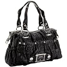 KATHY Van Zeeland Croco Five Satchel