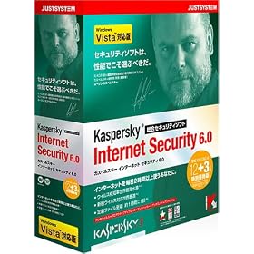Kaspersky Internet Security 6.0 12+3�������ʗD�Ҕ� �iVista�Ή��Łj