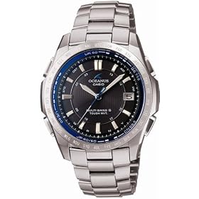 CASIO (�J�V�I) �r���v OCEANUS �I�V�A�i�X Classic Line �N���V�b�N���C�� �^�t�\�[���[ �d�g���v TOUGH MVT MULTIBAND6 OCW-T100TD-1AJF �����Y