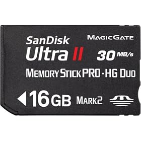 SanDisk Ultra II MemoryStick Pro-HG Duo �ǎ�E�������x30MB/s SDMSPDHG-J95�V���[�Y