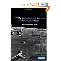 【クリックでお店のこの商品のページへ】Innovative Energy Strategies for CO2 Stabilization