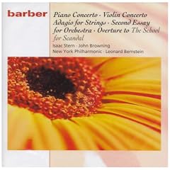 Barber: Vln & Piano Concertos