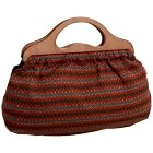 Pink Studio Snap Knit Handbag