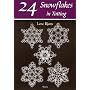 24 Snowflakes in Tatting