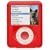 Pleiades Biscuits for iPod nano 3G/Ruby Red SE-BS-RD
