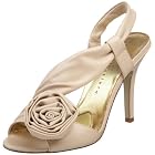 Martinez Valero Corona Big Rosette Gathered Nappa Sandal