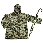 Western Chief Toddler Camo Jacket/Umbrella Set