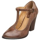 FRYE Women's Betty T  Strap Pump