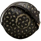 Latico Artisan Belting Large Round Shoulder Bag