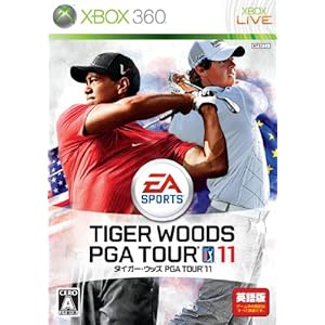 【クリックで詳細表示】タイガー・ウッズ PGA TOUR 11(日本語マニュアル付き英語版)